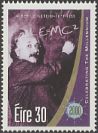 Stamp  Einstein with equation 