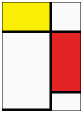 Piet Mondrian Composition 1927