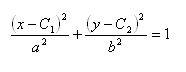 ecuación elipse